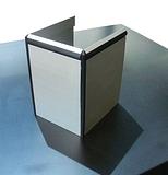 Almet Aluminium Skirting - 3700mm lengths - Durable finish vailable in 100mm/125mm & 150mm thickness