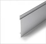 Almet Aluminium Skirting - 3700mm lengths - Durable finish vailable in 100mm/125mm & 150mm thickness