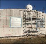 MasterWall Cladding - 1200mm x 2300mm x 50mm external lightweight, reinforced, insulating polystyrene wall panel
